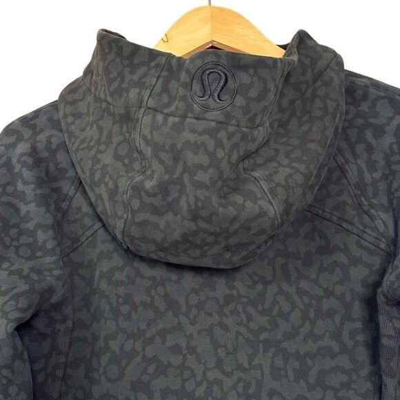 Lululemon Scuba Hoodie Light Cotton Fleece Formation Camo Evergreen Multi - Picture 7 of 15